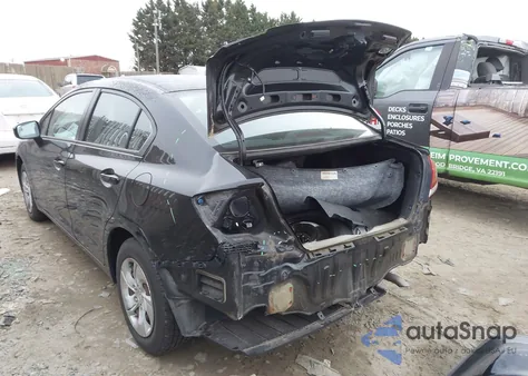 2015 Honda Civic Lx из США, поврежденный, VIN 2HGFB2F51FH509183